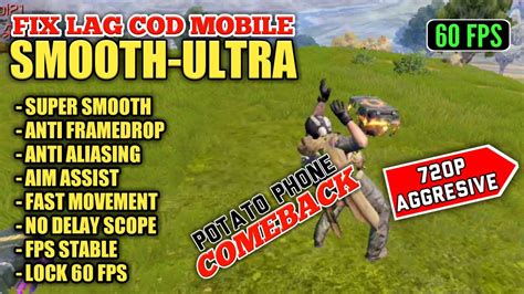 Fix Lags Codmconfig Smooth Ultra Pstable Fps Lock Anti