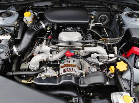 File:2006 Subaru Legacy B4 2.0i EJ20 SOHC engine.jpg - Wikimedia Commons