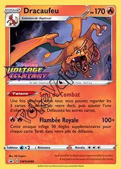 PokeValue fr Carte Pokémon Dracaufeu n066 série SWSH Black Star