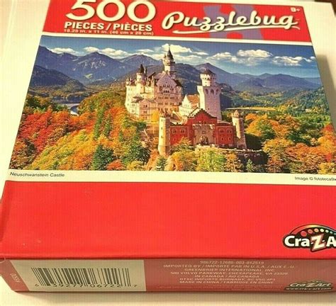 Puzzlebug Neuschwanstein Pcs Puzzle Cra Z Art Sealed