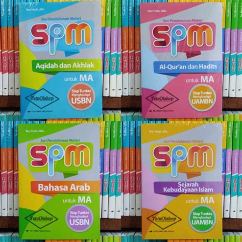 Jual Buku Spm Ma Sejarah Kebudayaan Islam Bahasa Arab Al Qur An Dan