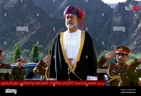 This Image Made From Video Shows Oman S New Sultan Haitham Bin Tariq Al