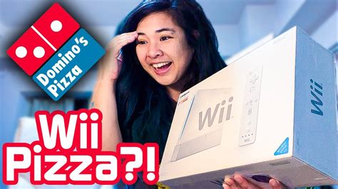 I Bought Dominos Japan Pizza From A Wii Youtube