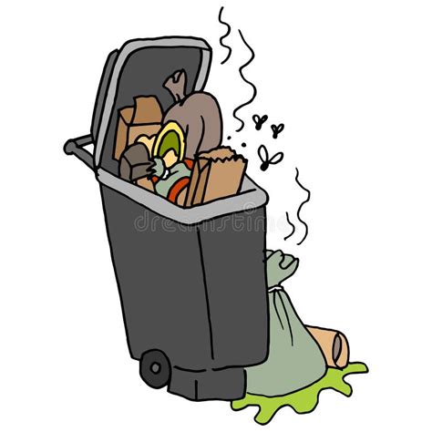 Smelly Garbage Clipart