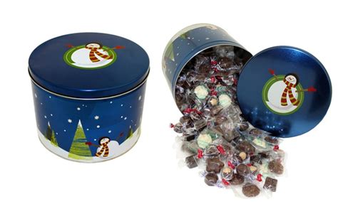 Harry London 6 Lb. Holiday Chocolate Tins | Groupon