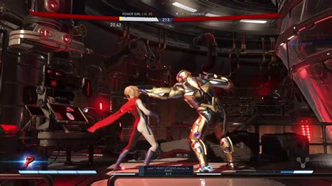 Injustice 2 Powergirl Vs Brainiac Multiverse Single Fight Youtube