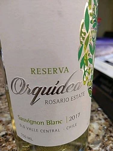 2017 Rosario Orquidea Reserva Sauvignon Blanc Vivino US