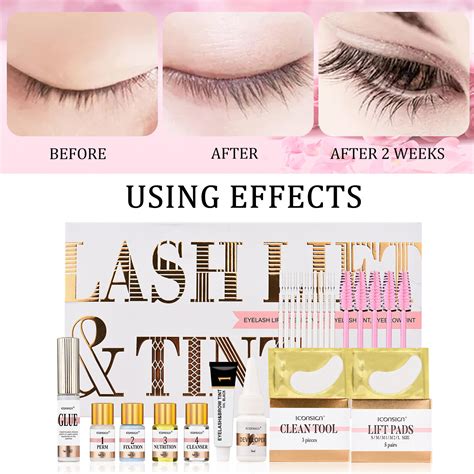 Iconsign Lash Lift Kit Eyelash Dye Eyelash Perm Curling Kit Au Stock