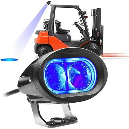 Amazon Aomax Blue Forklift Led Light Warehouse Safety Warning Lamp