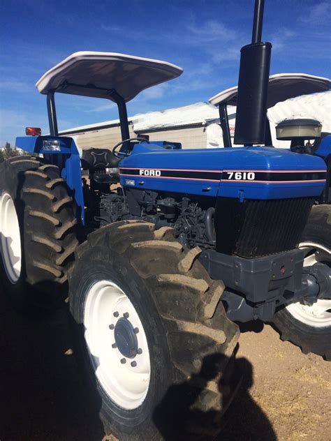 Maquinaria Agricola Industrial Tractor New Holland 7610 4x4 18500 Dlls