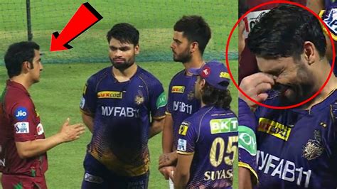 Gautam Gambhir Heart Winning Gesture For Crying Rinku Singh After Lost