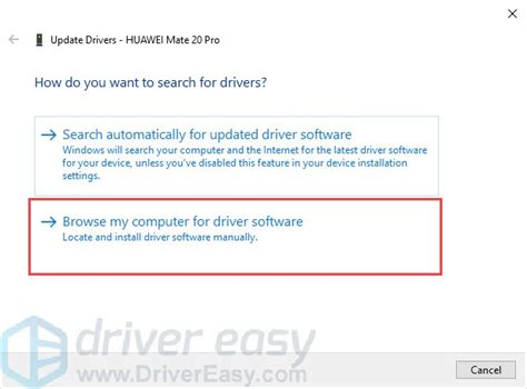 google usb driver driver easy