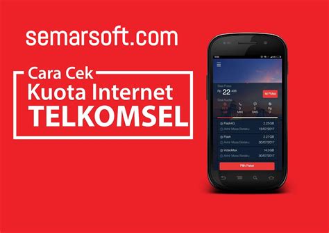 Cara Cek Kuota Telkomsel Semarsoft