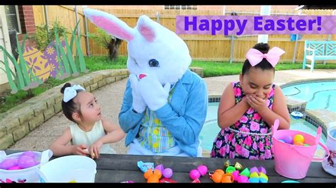 EASTER BUNNY COMES TO VISIT YouTube