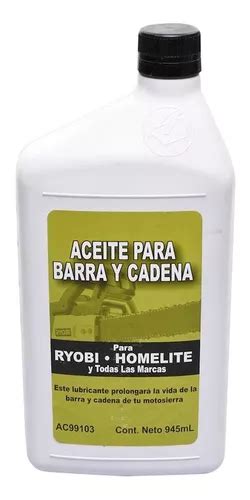 Aceite Para Barra Y Cadena Ml Blanco Owt Industries Env O Gratis