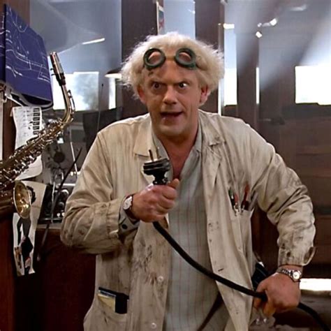 Doc Brown Back To The Future Costume