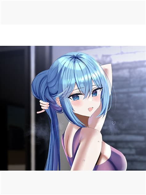 Sexy Aqua Boobs Ass Butt Thicc Konosuba Lewd Dirty Bikini Ecchi