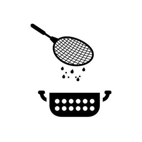 Premium Vector Colander Strainer Icon Vector Template Logo Trendy