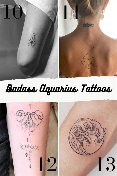 Details 77 Tattoo Designs For Aquarius Best In Coedo Vn