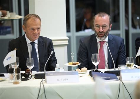 Niemiecki Europose Manfred Weber Wprost Przyznaje E Razem Z Tuskiem