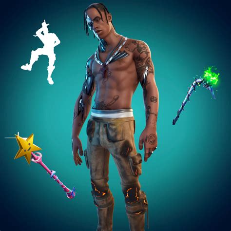 Skins Travis Scott Accounttake The L Merry Mint Axe