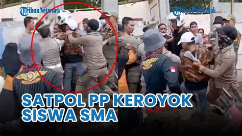 Kronologi Satpol PP Keroyok Seorang Siswa SMA Di Manado YouTube