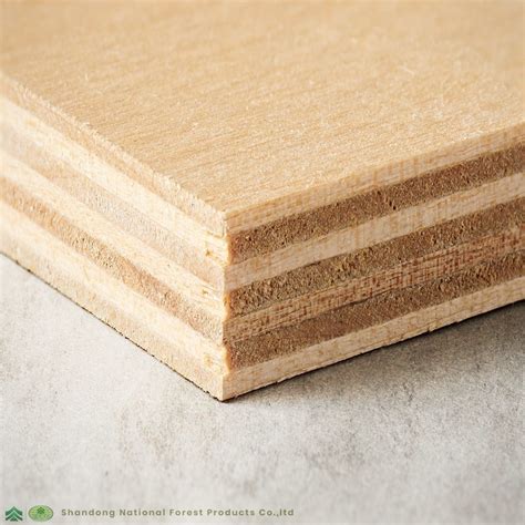 Commercial Plywood Melamine Plywood Construction Concrete Template