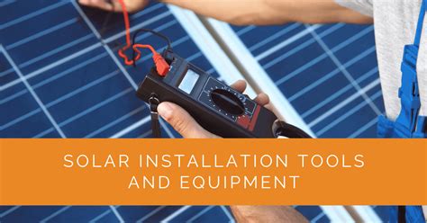 Solar Installation Tools and Equipment - Solar Panels Network USA