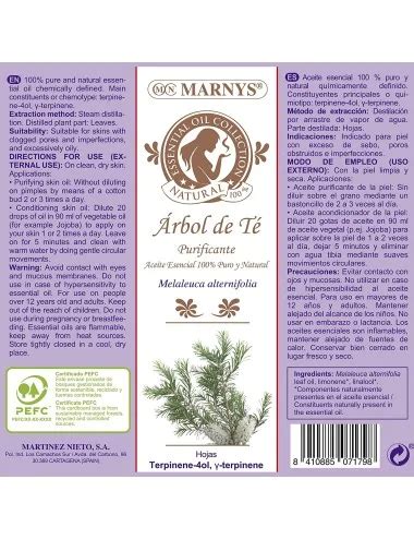 Marnys Aceite Arbol De Te Purificante 50ml