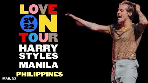 Harry Styles Highlights From Manila Philippines Youtube