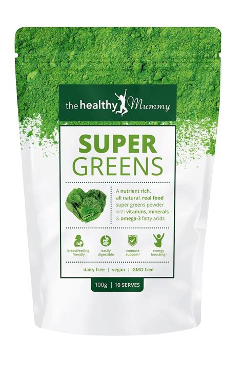 The Healthy Mummy Supergreens 100g Healthylife