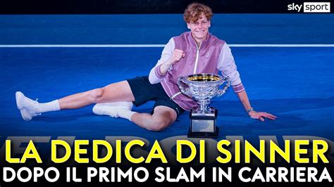 Jannik Sinner Oggi L Intervista Dopo Il Trionfo Agli Australian Open