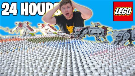 I Built A Huge Lego Clone Army In 24 Hours Youtube