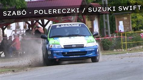 Szab Polereczki Suzuki Swift Gar Szava Minirally