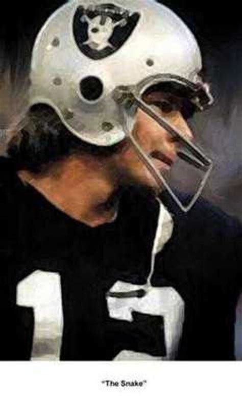 Rare Ken Stabler Oakland Raiders Limited Art Lithograph Etsy Uk In