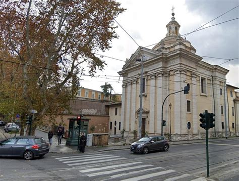 Unantica Veduta Della Chiesa Dei SS Marcellino E Pietro