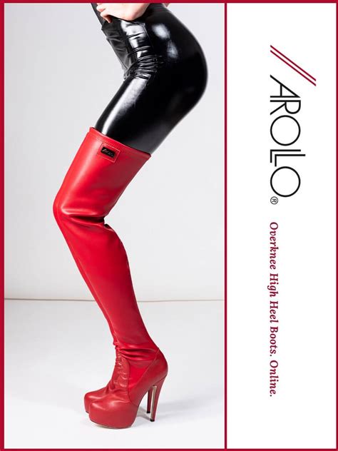 New Arollo Thigh High Stretch Boots Arollo Boots