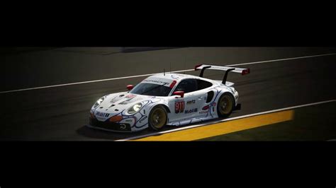 Assetto Corsa H Le Mans Porsche Rsr Hotlap Youtube