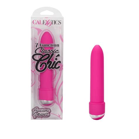 Calexotics 7 Function Classic Chic Mini Silky Smooth Vibrator Pink