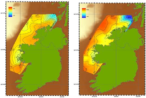 Horizontal Temperature Left Panel And Salinity Right Panel At 20m