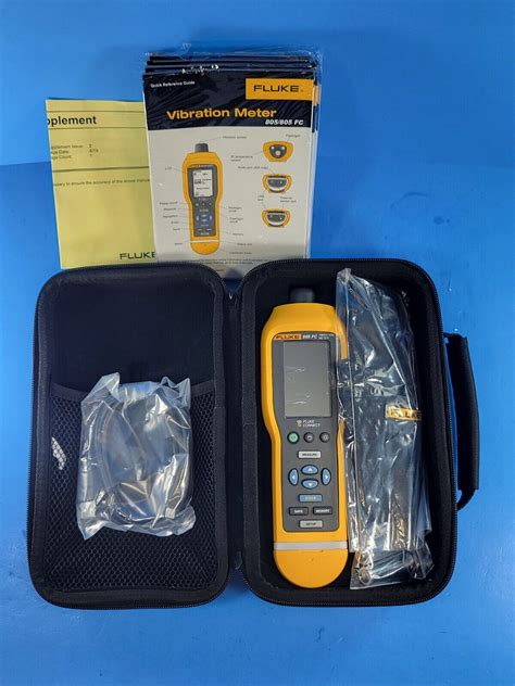 Fluke 805 FC 805FC Fluke Connect Mechanical Machine Bearing Vibration