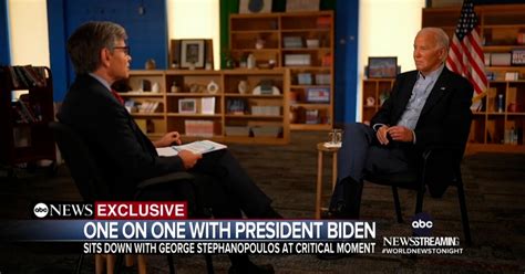 Read The Full Transcript Of President Bidens Abc News Interview Dnyuz