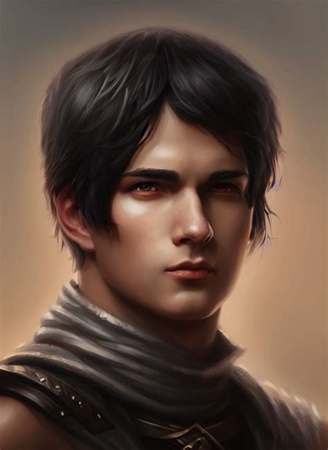 Prompthunt A Fantasy Style Portrait Painting Of Young Adult