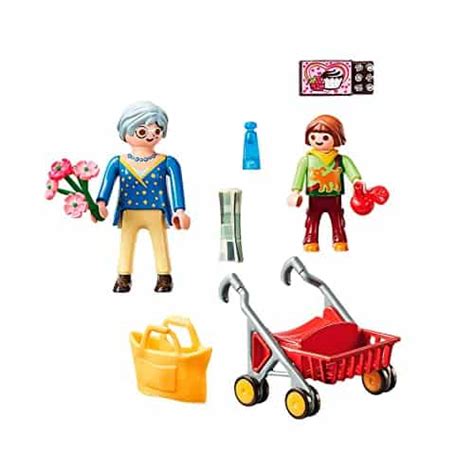 Playmobil Petite Fille et Grand Mère 70194 Le Monde de Kamélia