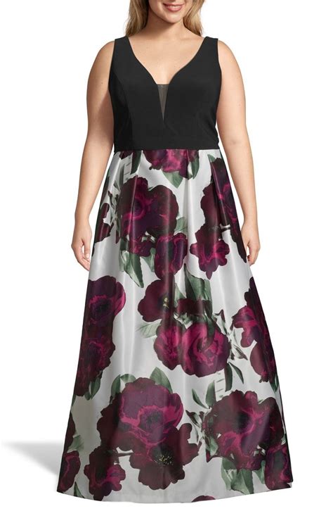 Xscape Evenings Xscape Floral Evening Gown Nordstrom