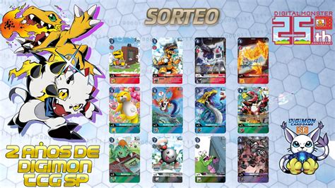 Digimon Tcg Sp On Twitter Aniversario Colecci N Completa