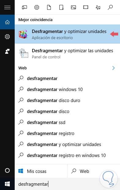 Cómo desfragmentar discos duros en Windows 10 Solvetic