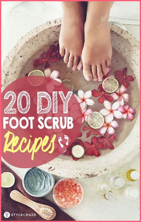 Pamper Your Tired Feet With These Diy Foot Scrubs