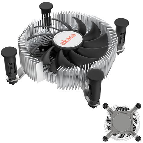 Akasa Aluminium Intel® LGA1700 Mini-ITX Cooler | Designed for Core™ i9 ...