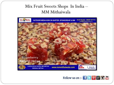 Ppt Mix Fruit Sweets Shops In India Mm Mithaiwala Powerpoint